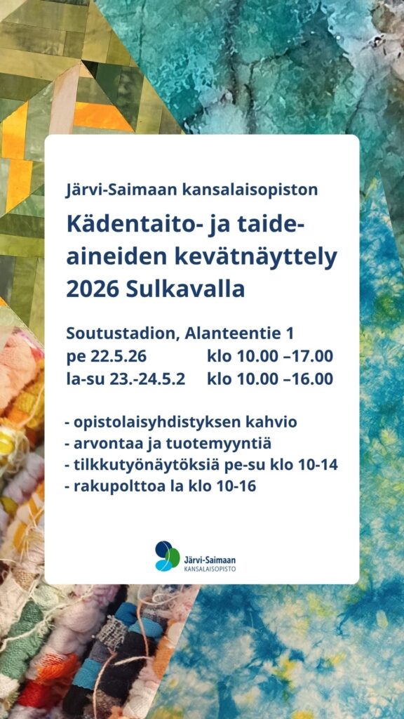 Kopio: Kädentaito- ja taideaineiden kevätnäyttelyt 2026, pysty - 1